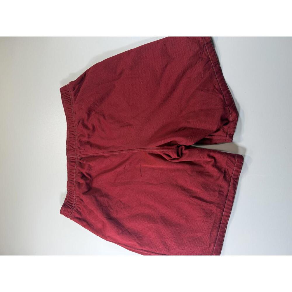Nautica Red Swim Shorts with Side Stripe M